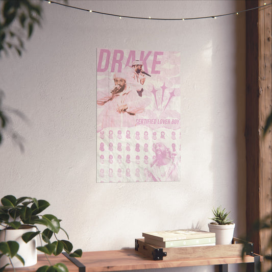 DRAKE - CERTIFIED LOVER BOY - POSTER